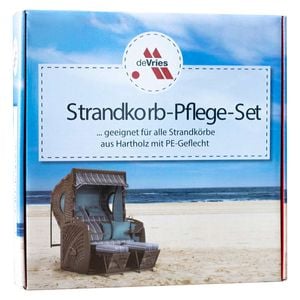 deVries Pure Seaside XXL Strandkorb Pinie/Geflecht Des455 Antique Brown